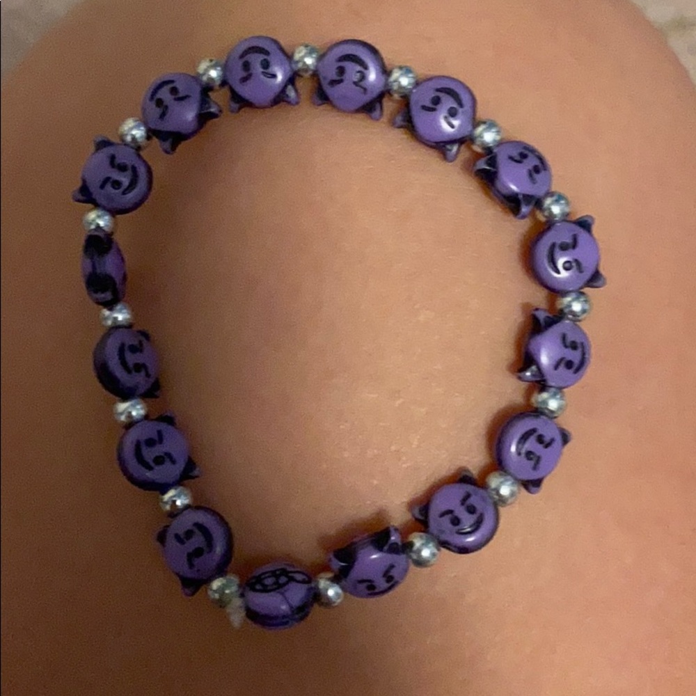 Devil emoji bracelet